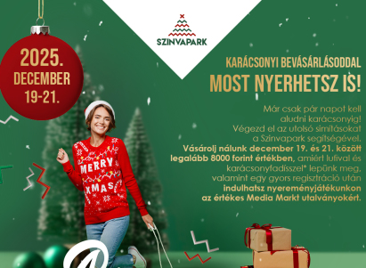 Karácsonyi bevásárlásoddal most nyerhetsz is!