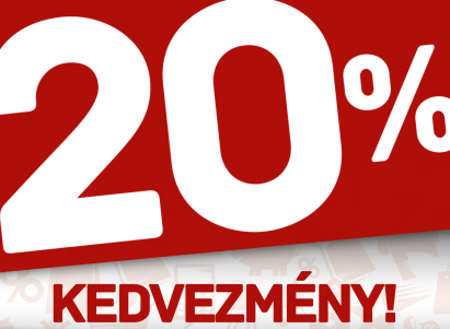 20% kedvezménnyel érkeznek a Háda Napok!