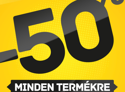 50% kedvezmény a Hádában