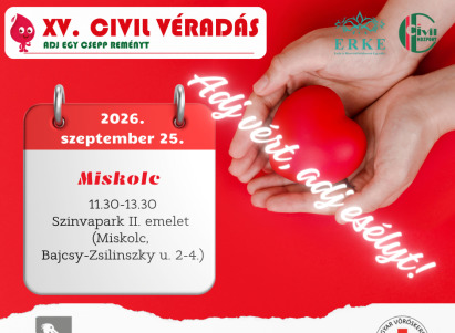 Szeptemberi véradás a Szinvaparkban