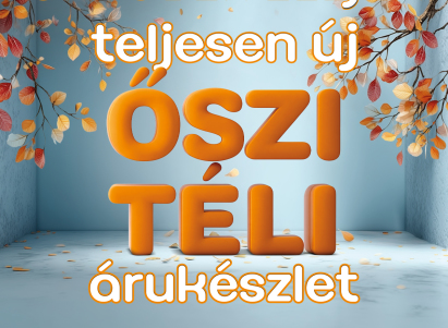 Új őszi-téli árukészlet a Hádában